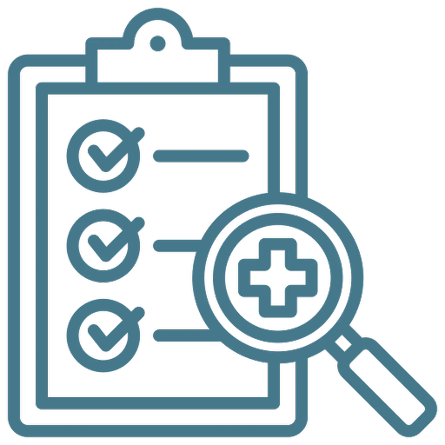 Praxis an der Havel - Innere Medizin, Diagnostik, Prävention und chronische Versorgung - Diagnose Symbol